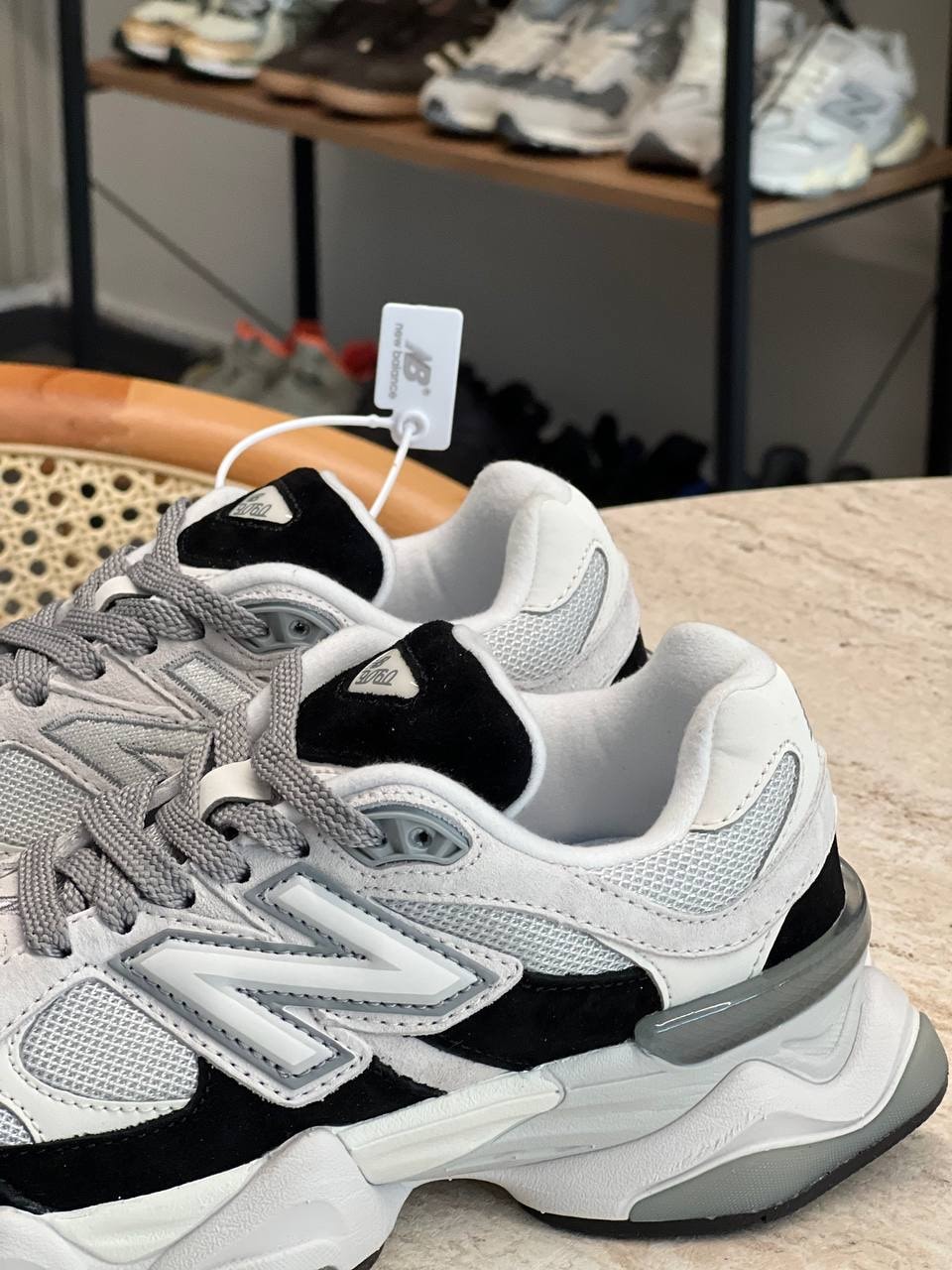 New balance  9060 Grey Jetblack ( Dar Kalıp ) 