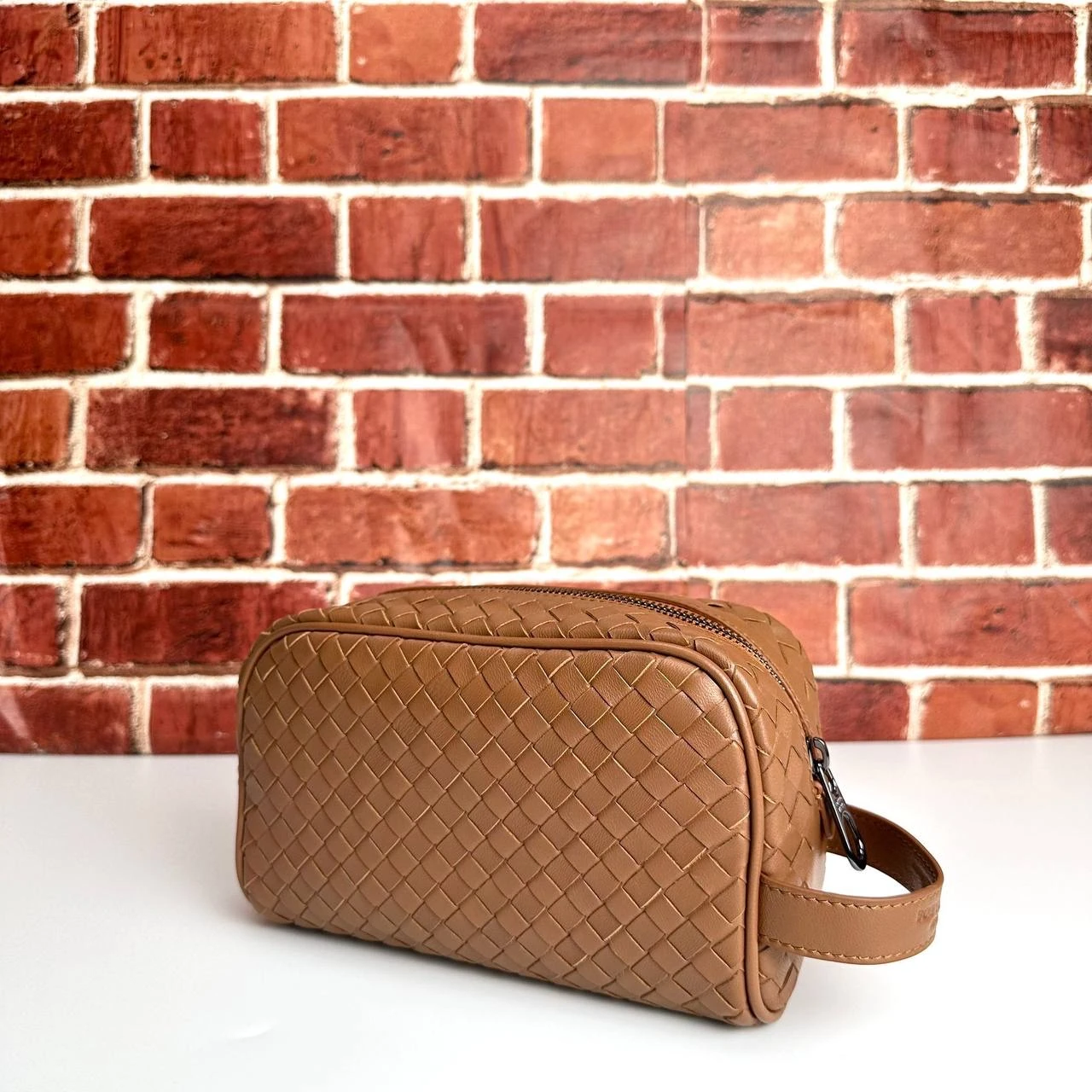 Bottega Veneta Wash Small Unisex Hakiki Deri 