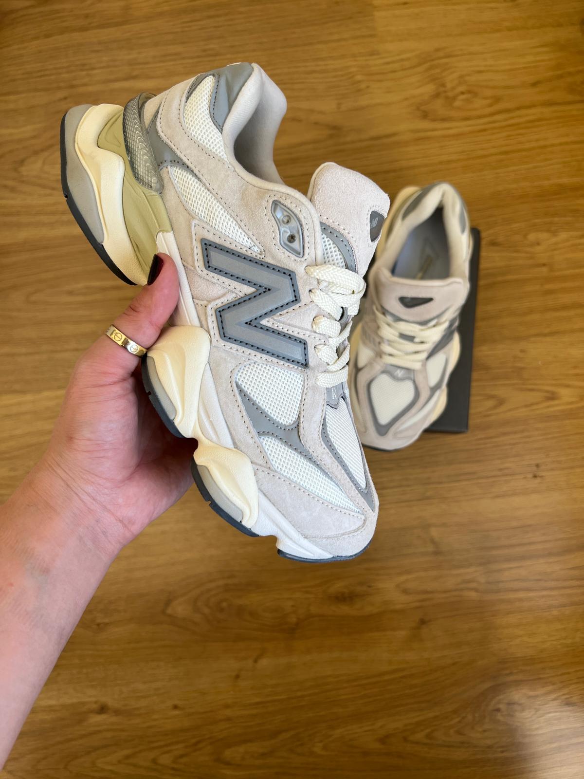 New Balance 9060 Beige Grey ( Dar Kalıp )