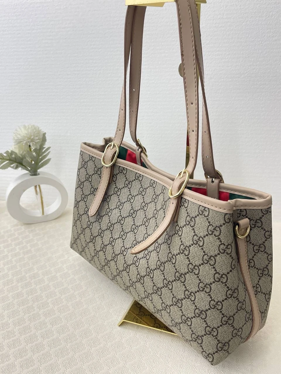 Gucci GG Medium Bag Beige 31x19cm 