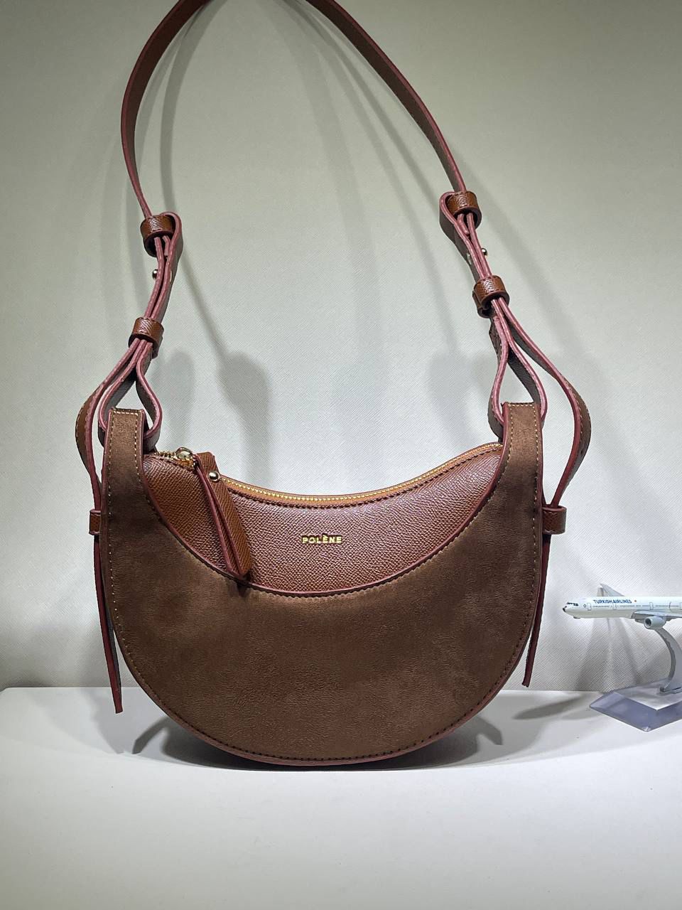 Polene Numero Dix Süet Taba