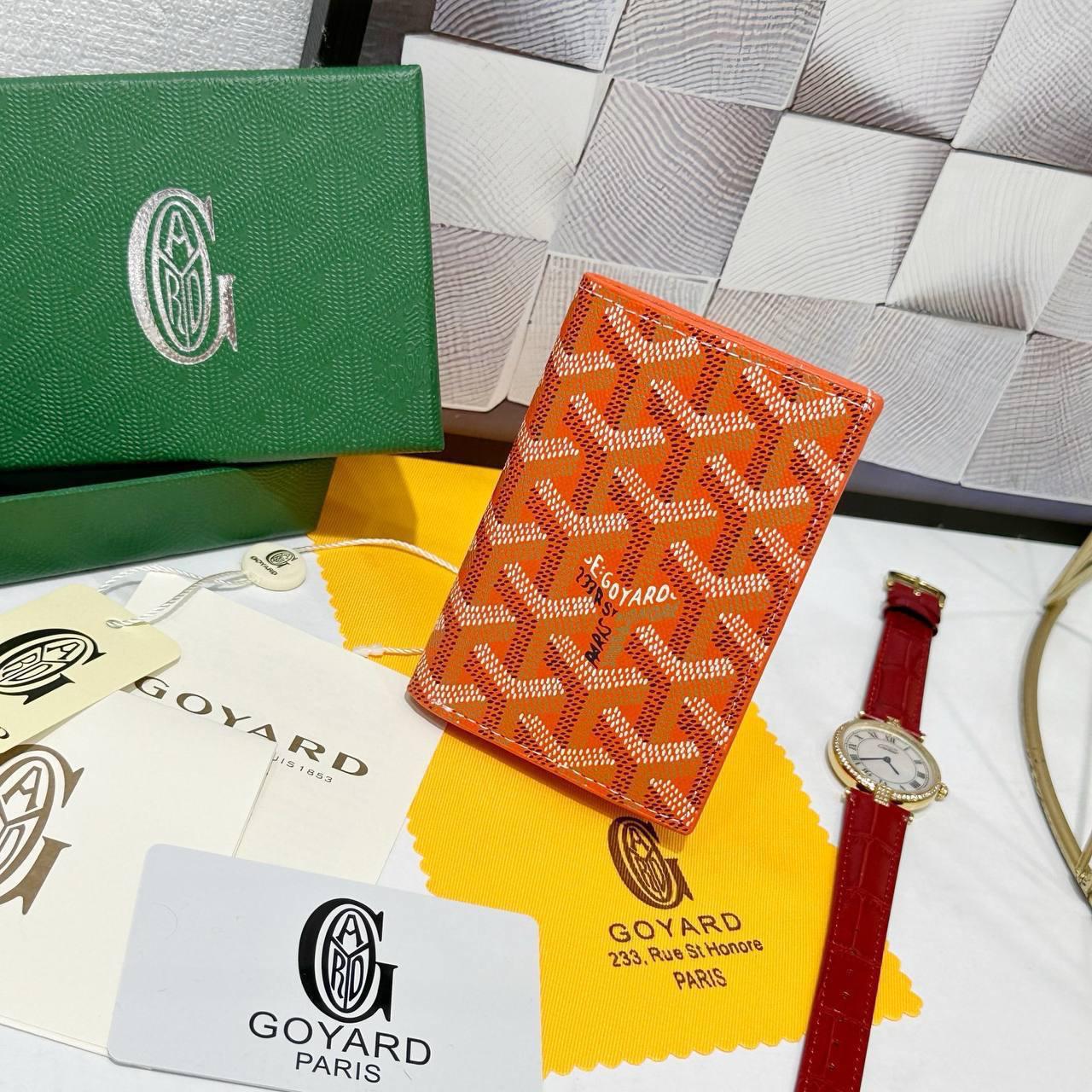 Goyard Cüzdan Oranj