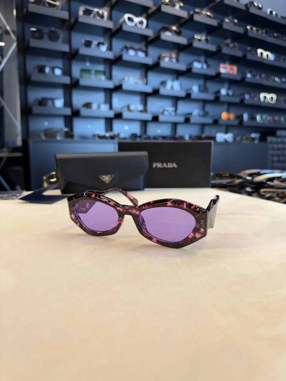 Prada New Gözlük PP 25 ( Premium ) - Mor