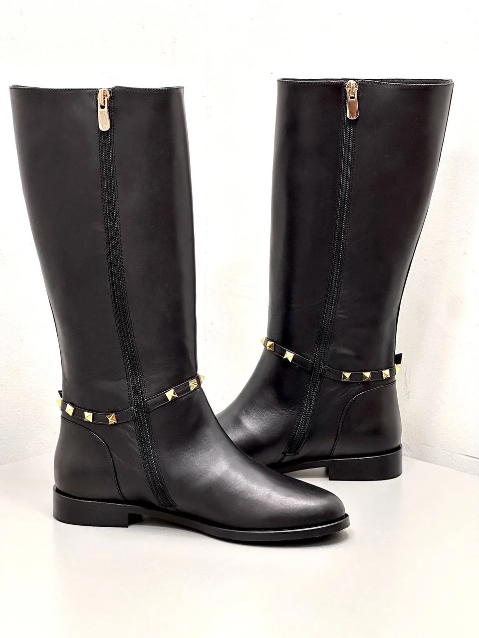 Valentino Boot Black ( Premium )
