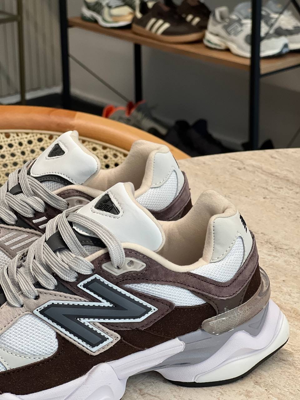 New Balance 9060 Brown ( Dar Kalıp )