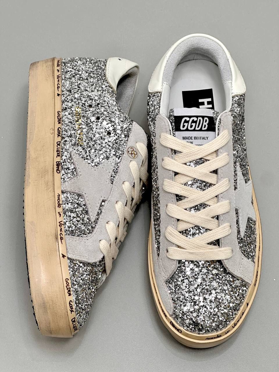 Golden Goose Women Silver Grey