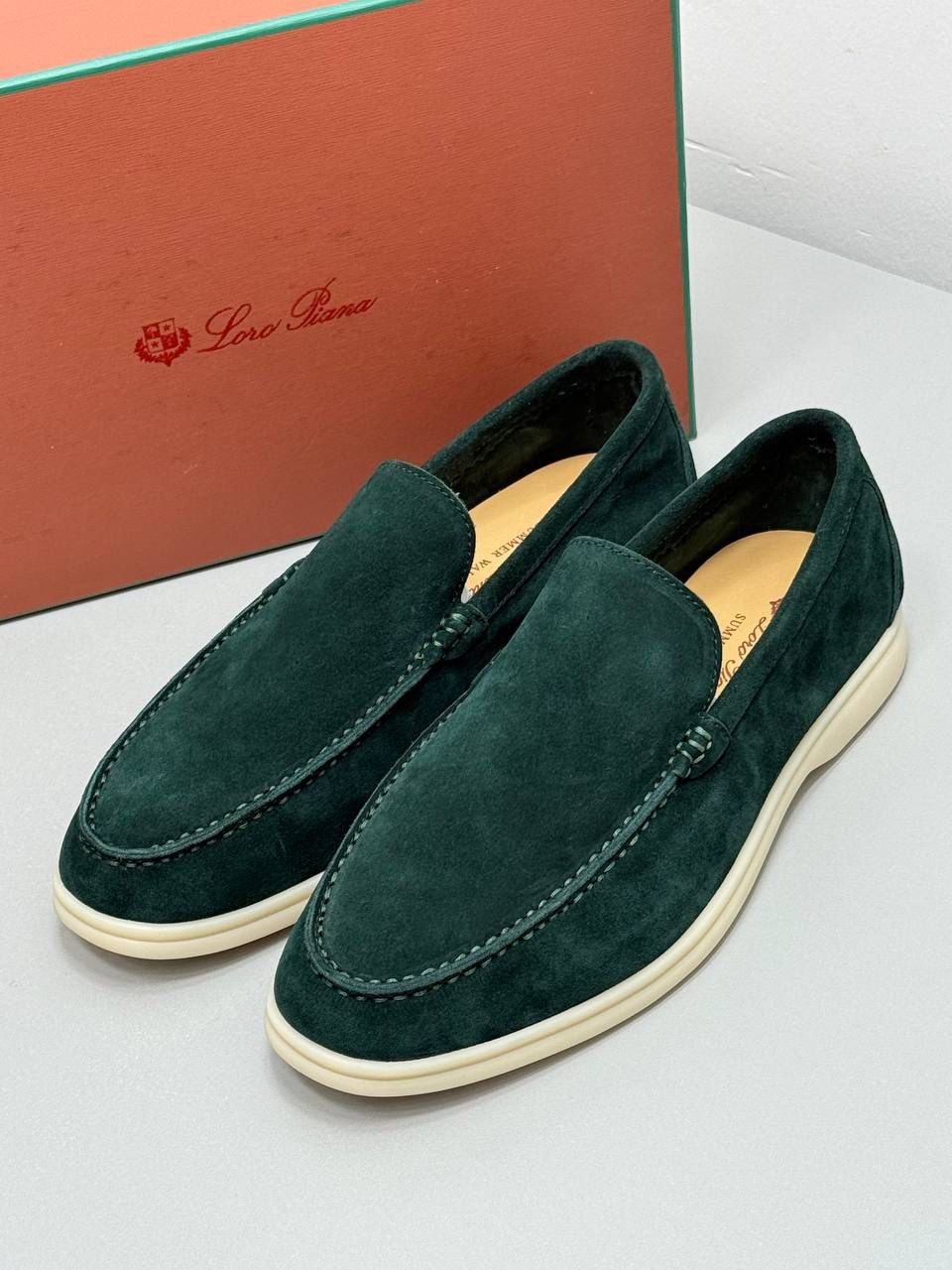 Loro Piana Men Süet  Green ( Premium )