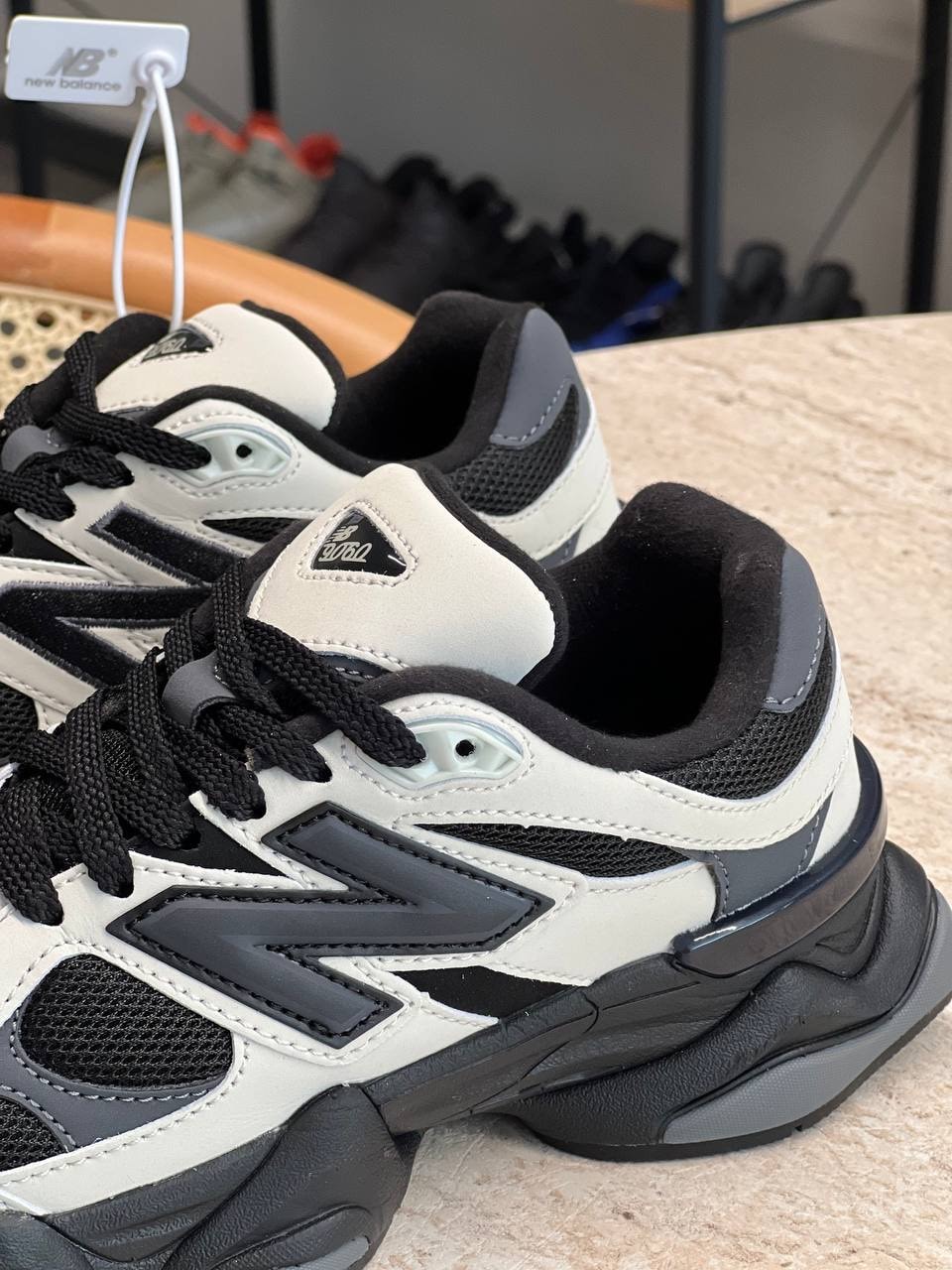 New Balance 9060 Black ( Dar Kalıp )