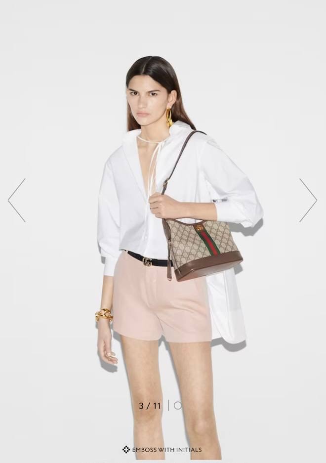 Gucci Bag Brown ( Premium )