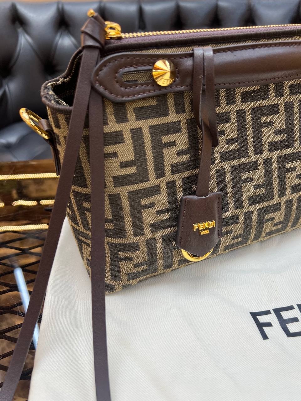 Fendi Bag Brown ( Premium ) 
