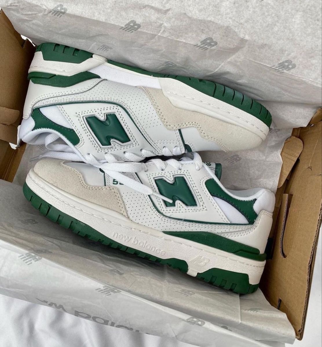 New Balance 550 White Green 