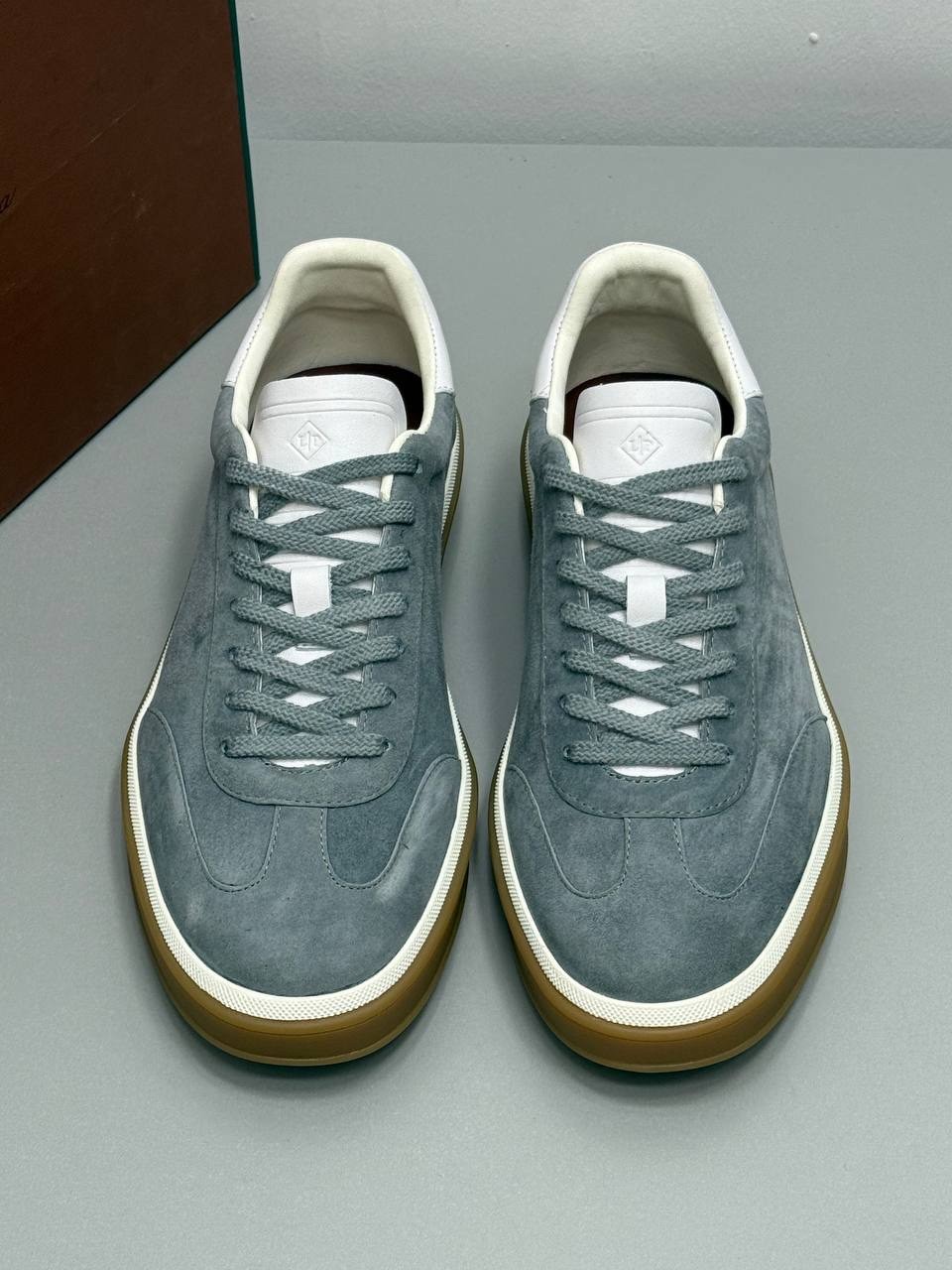 Loro Piana LP Men Süet Gri 