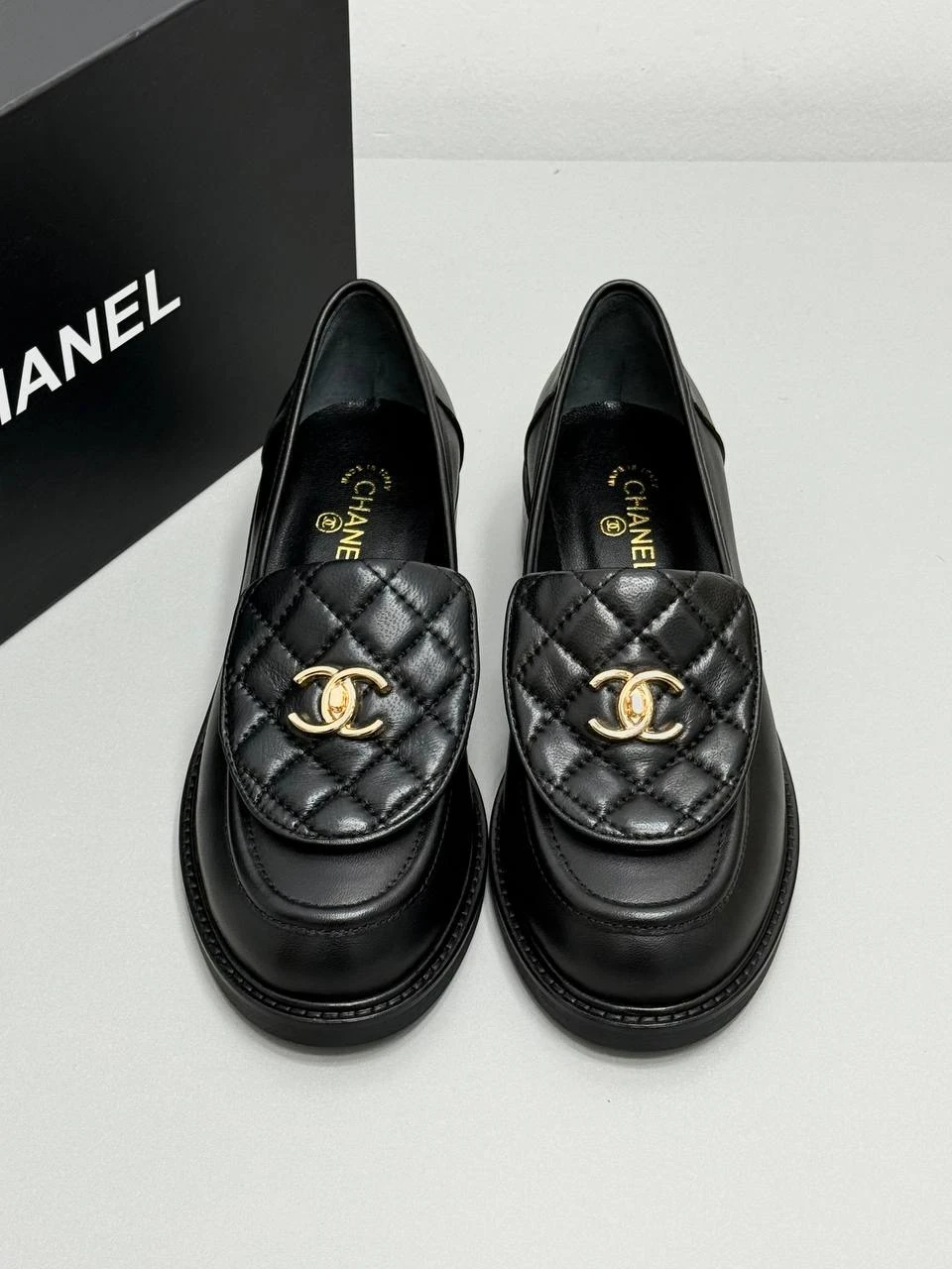 Chanel Mokasen Black ( Premium )