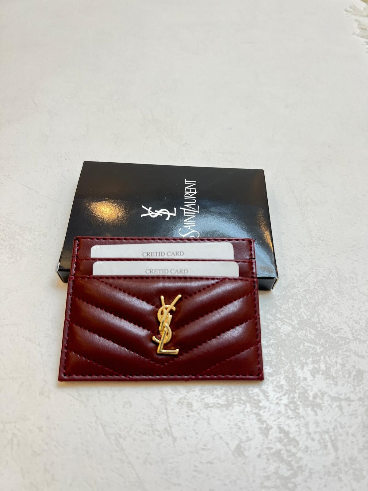 YSL Kartlık - Bordo