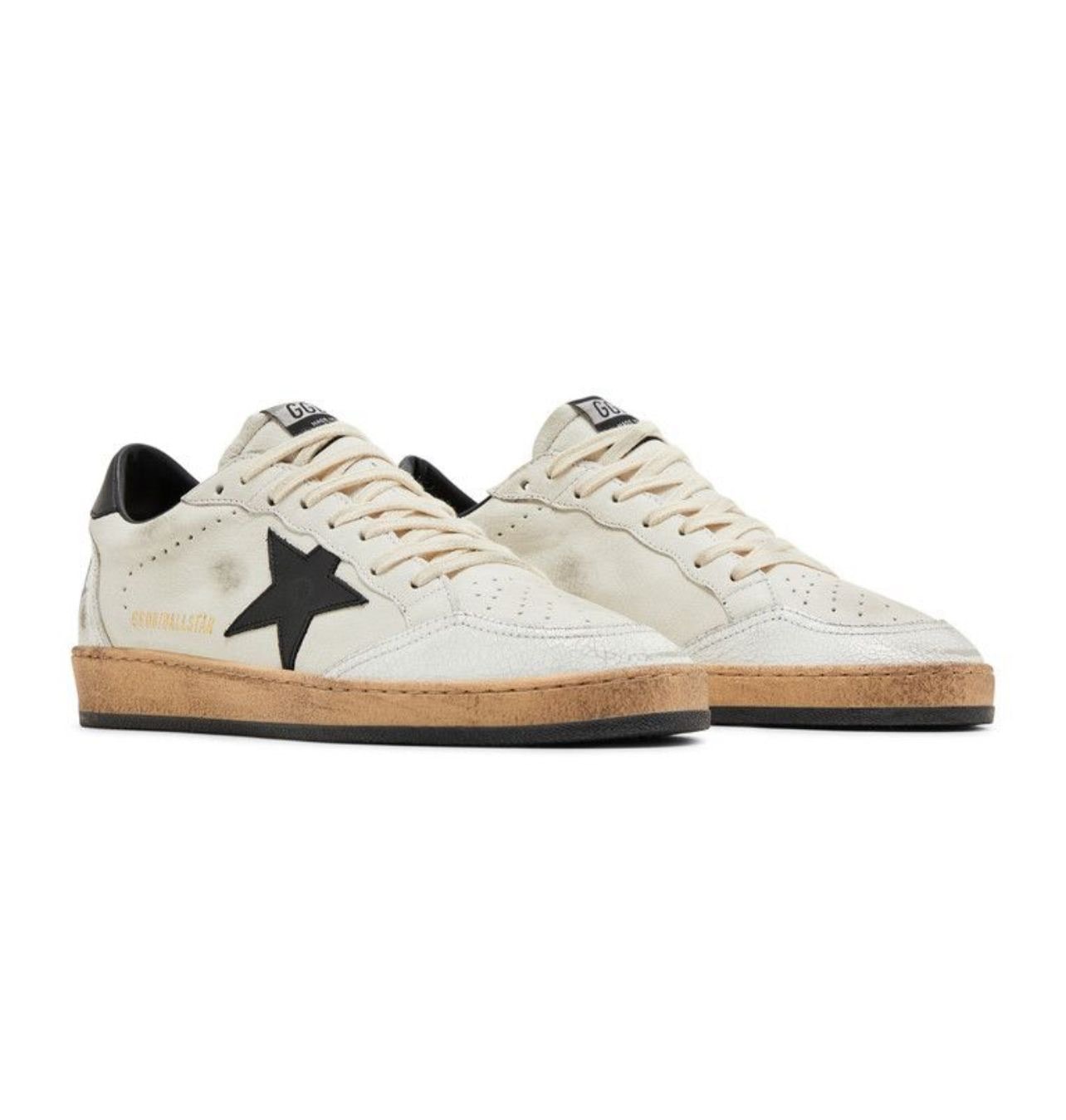 Golden Goose Ball Star ‘White Black’  