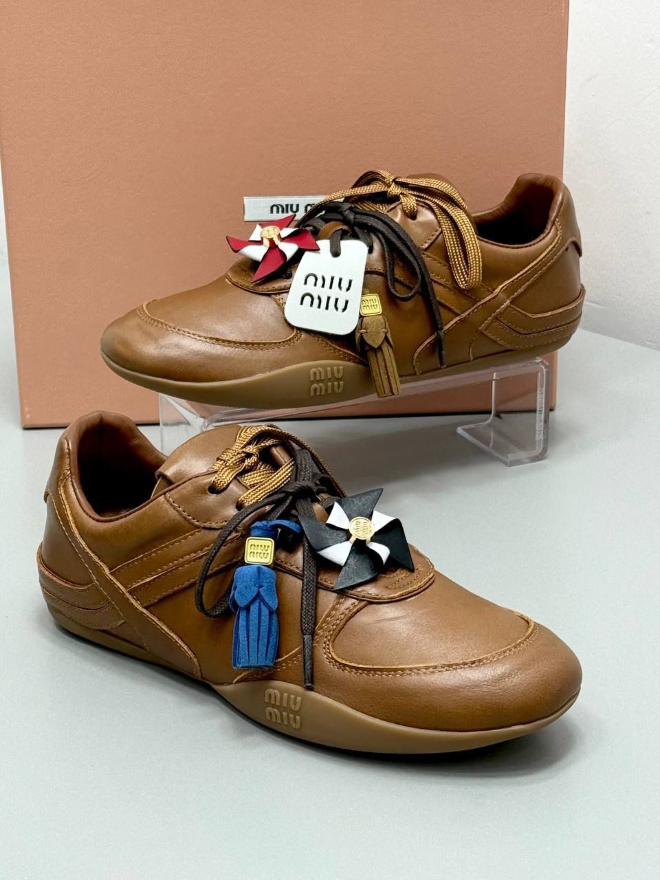 Miu Miu Women Hakiki Deri Taba 