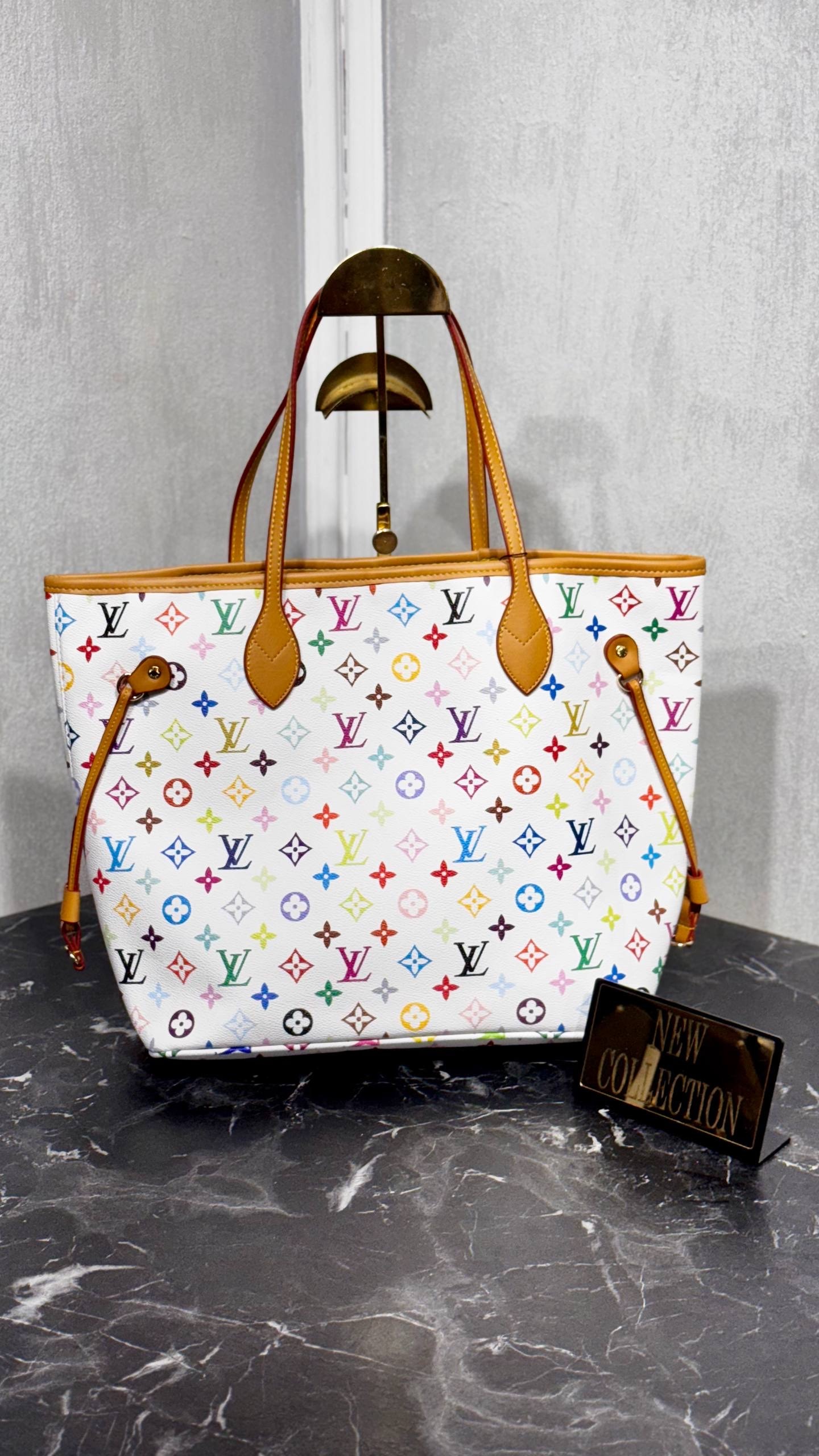LV White Bag