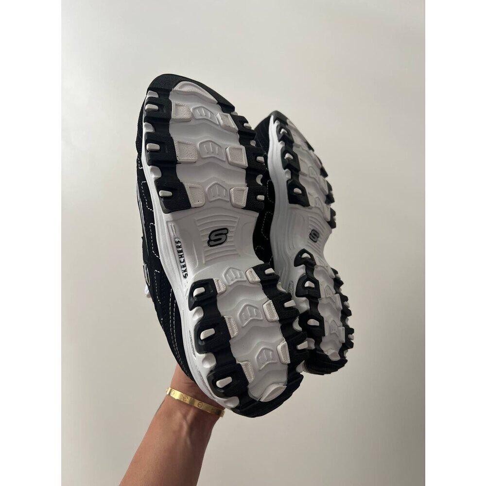 Skechers D’Lites Black White