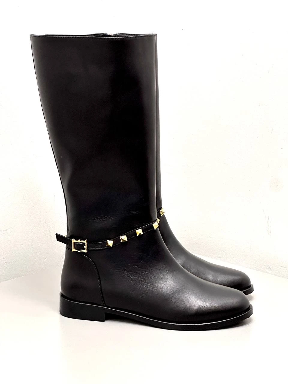 Valentino Boot Black ( Premium )