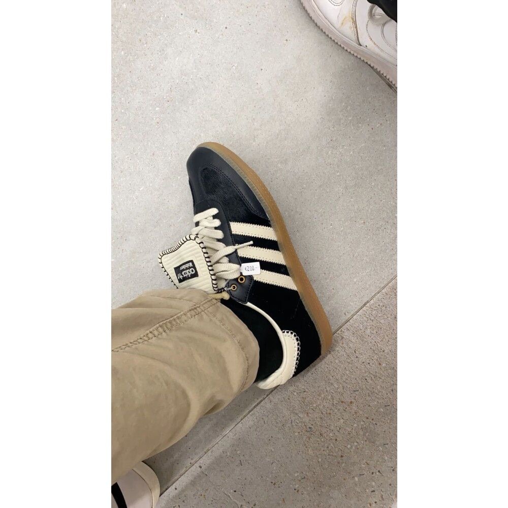 Adidas X Wales Bonner Samba Pony Total Core Black