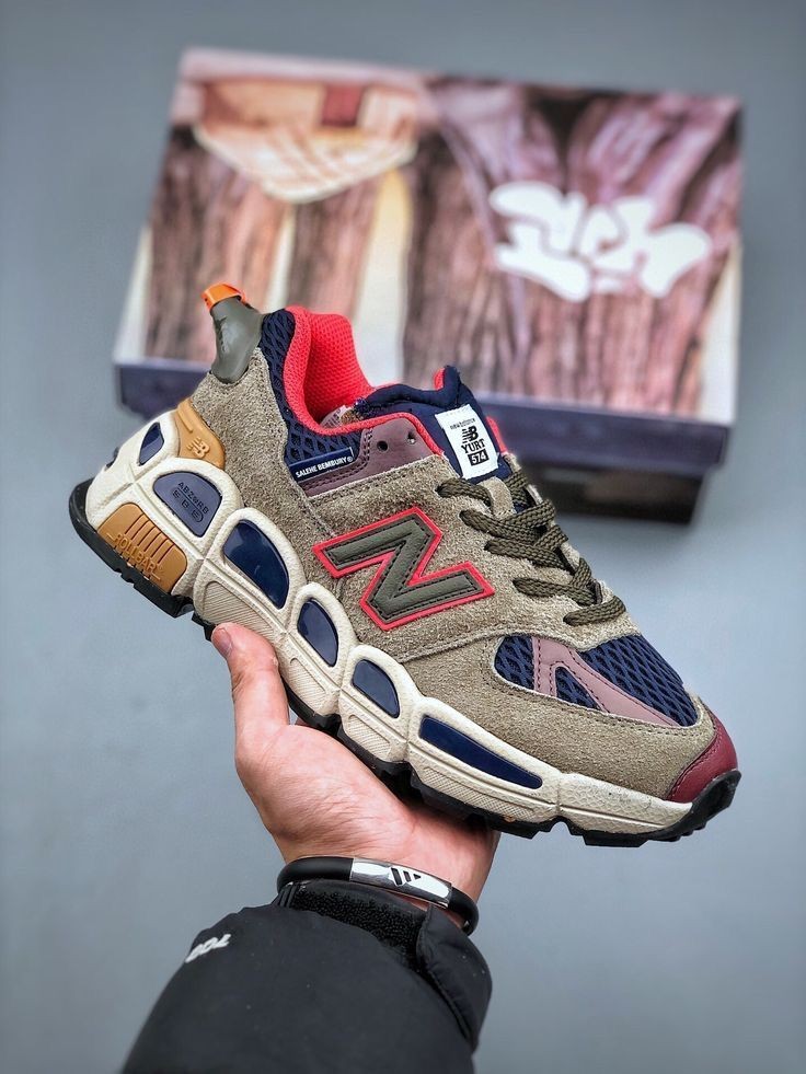 New Balance X Salehe Bembury 574 Yurt Grey Orman Yeşili