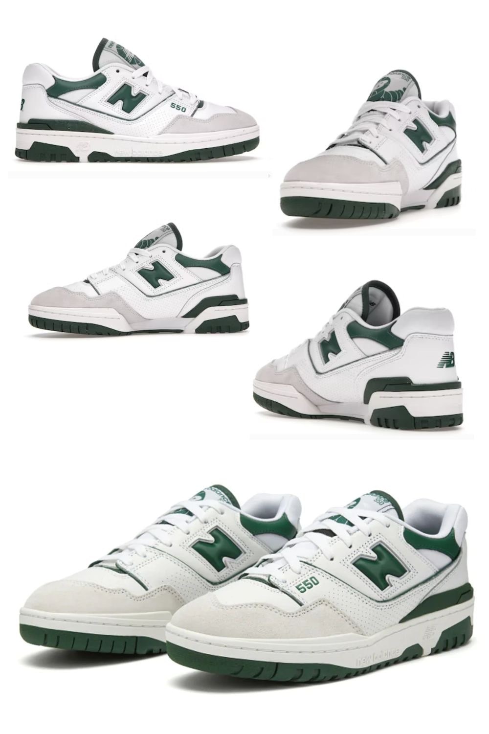 New Balance 550 White Green 