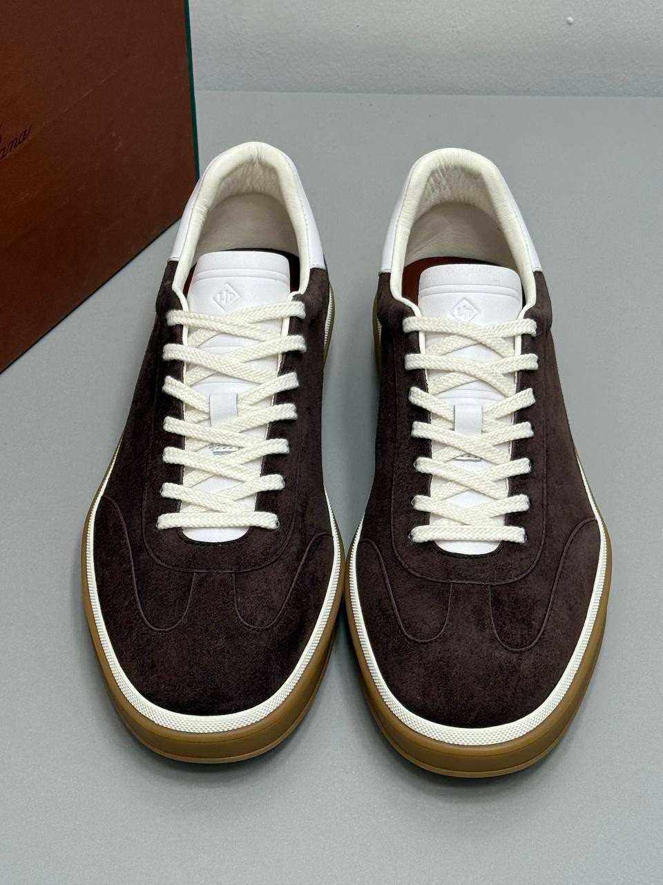 Loro Piana LP Men Süet Kahverengi 