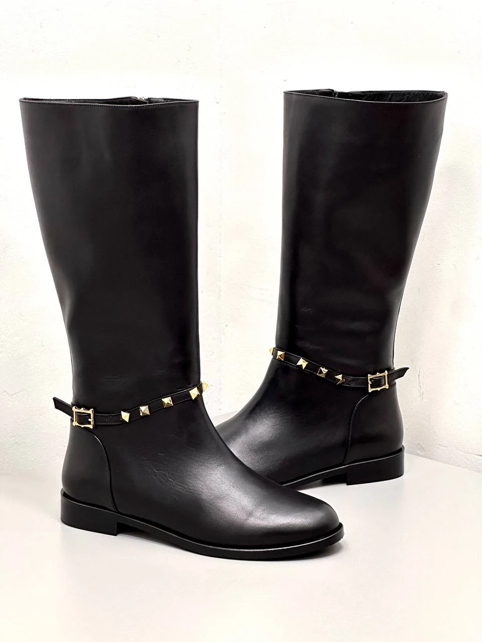 Valentino Boot Black ( Premium )