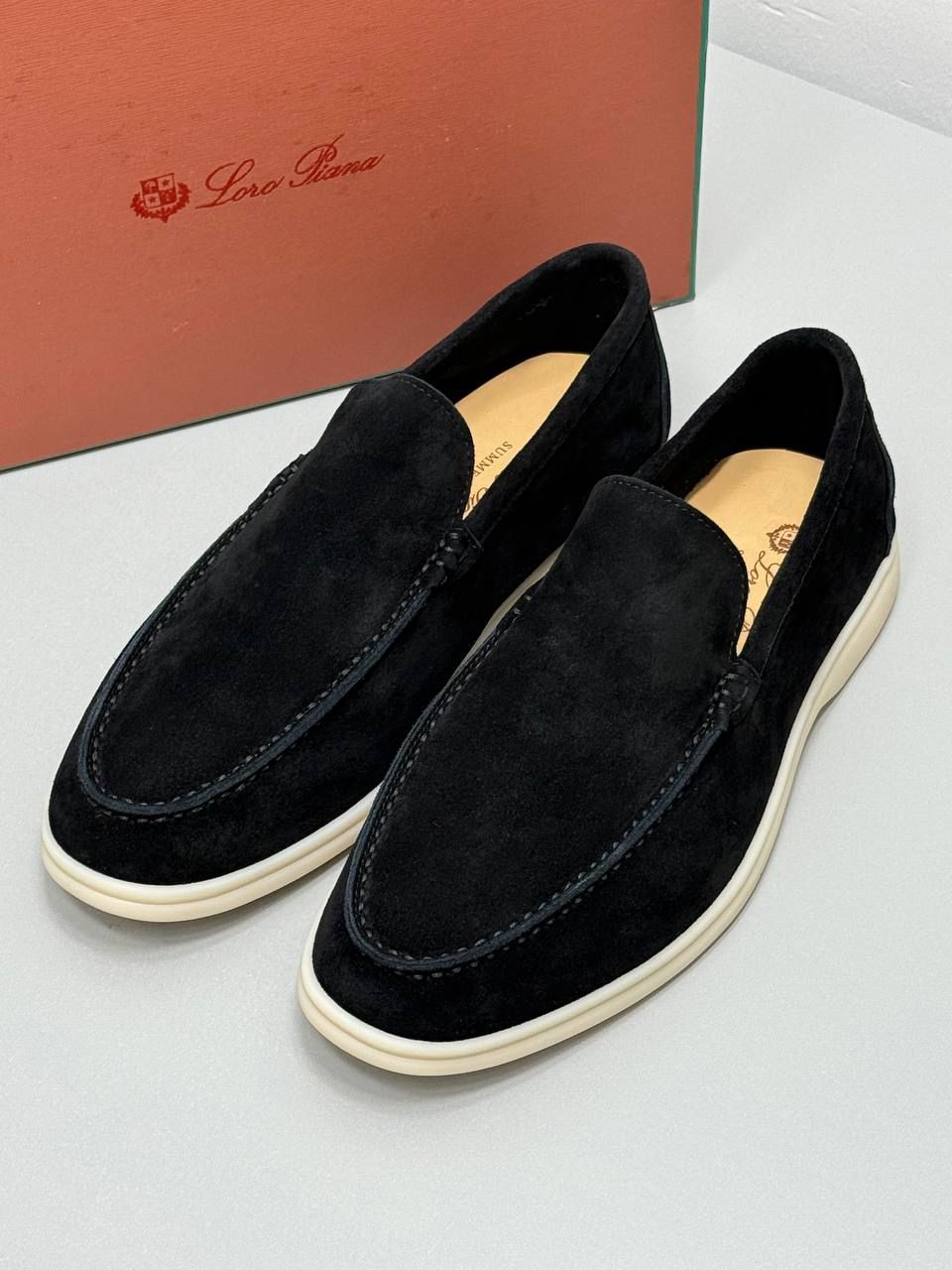 Loro Piana Men Süet  Black ( Premium )