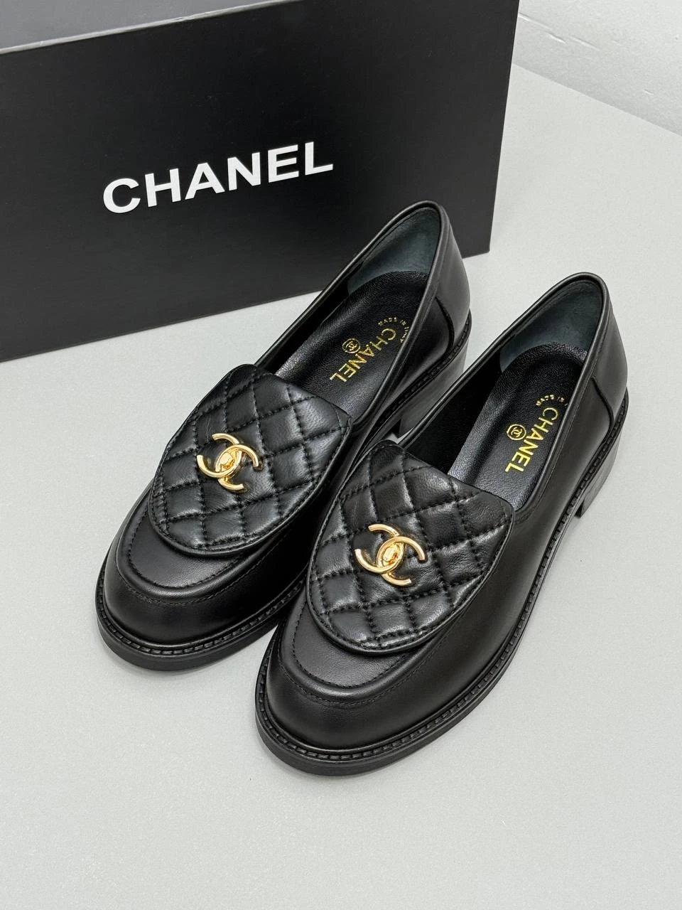 Chanel Mokasen Black ( Premium )