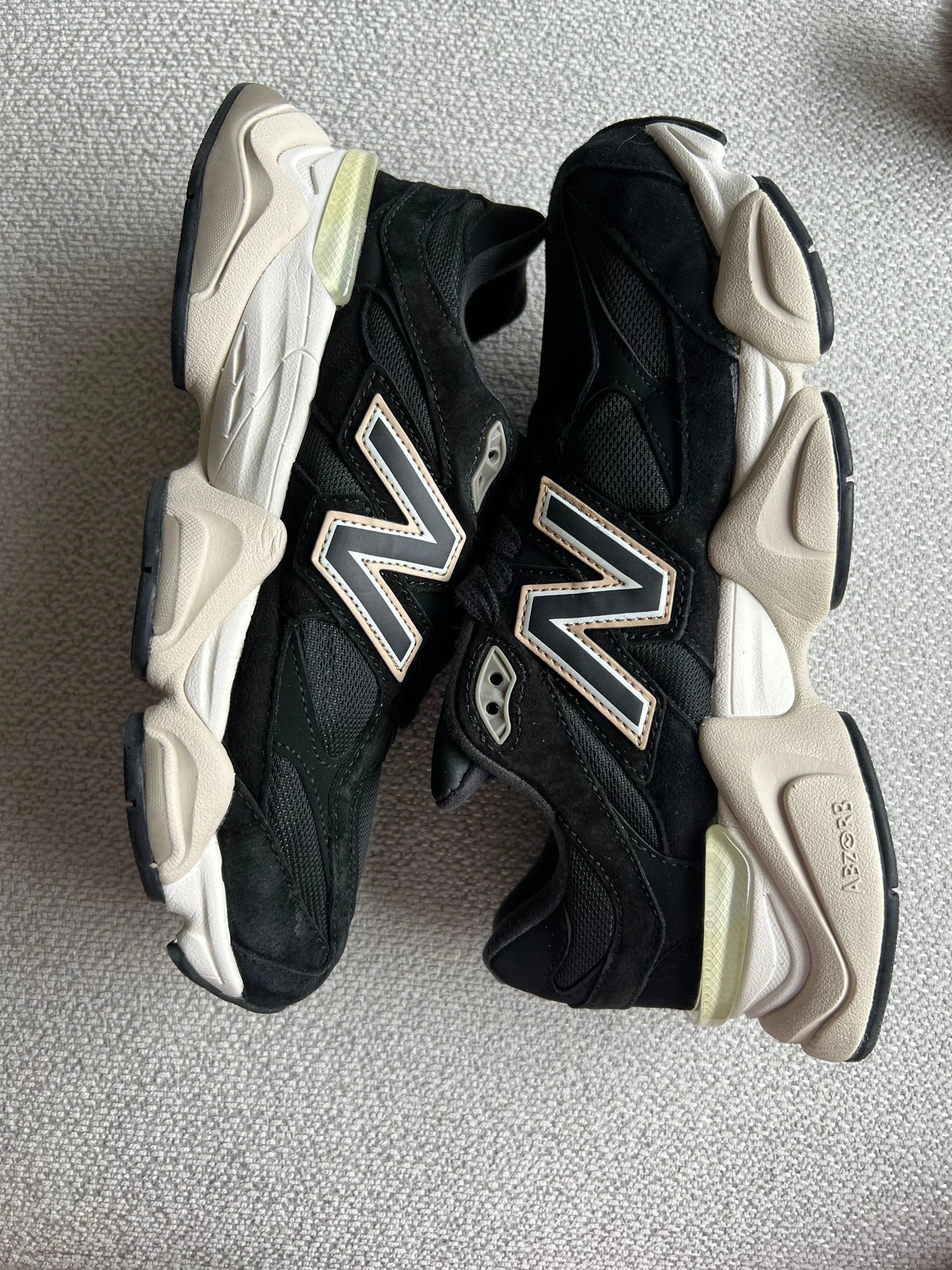New Balance 9060 Black ( Dar Kalıp )