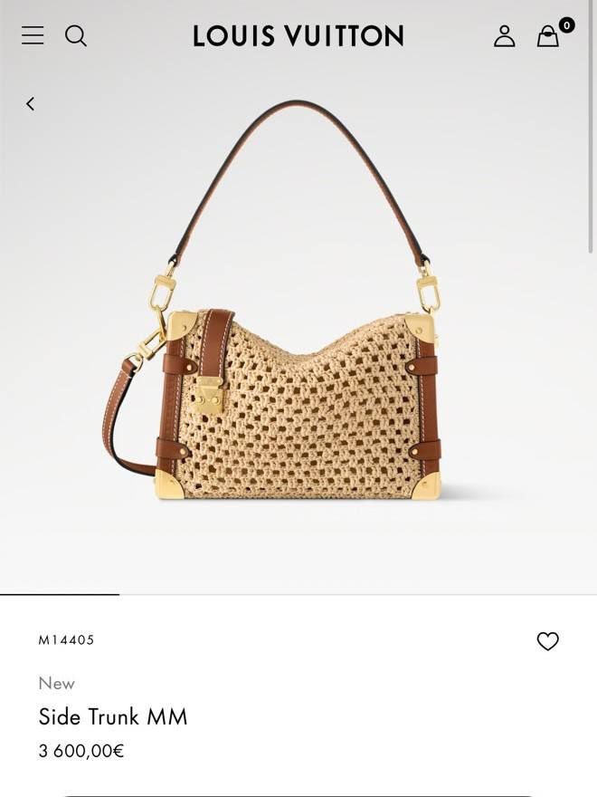 LV Side Trunk MM 23.5x16cm ( Premium )