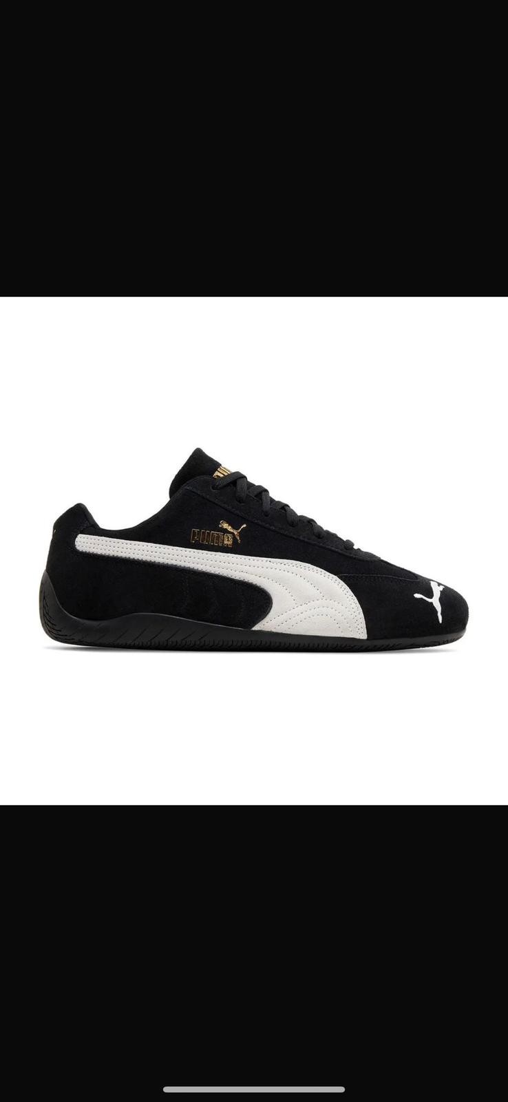 Puma Black Suet