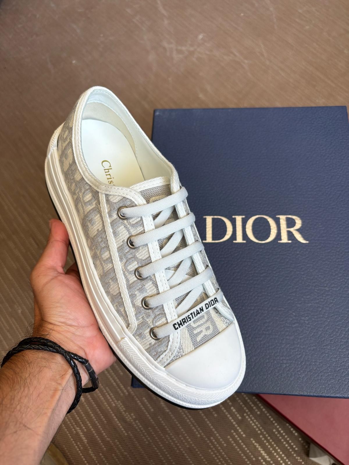 DİOR WOMAN SNEAKER WHİTE-GREY ORIGINAL