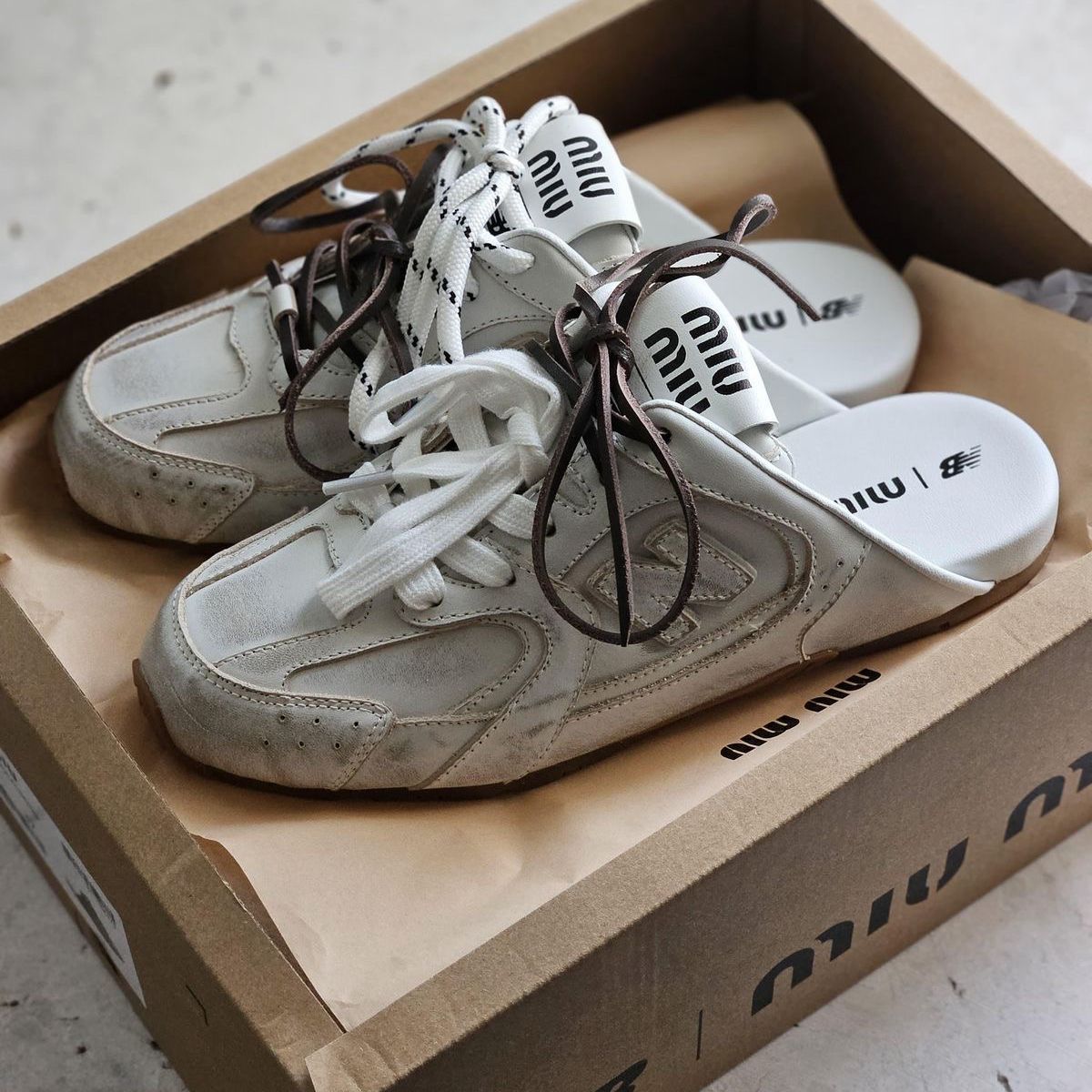 New Balance x Miu Miu 530 SL Slide