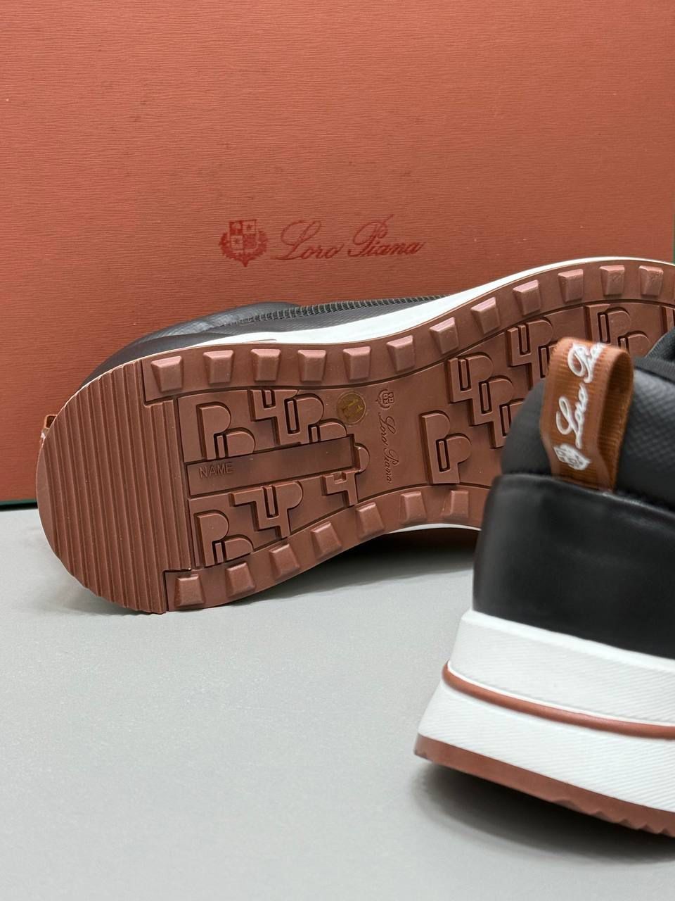 Loro Piana LP Men Deri Black ( Premium )
