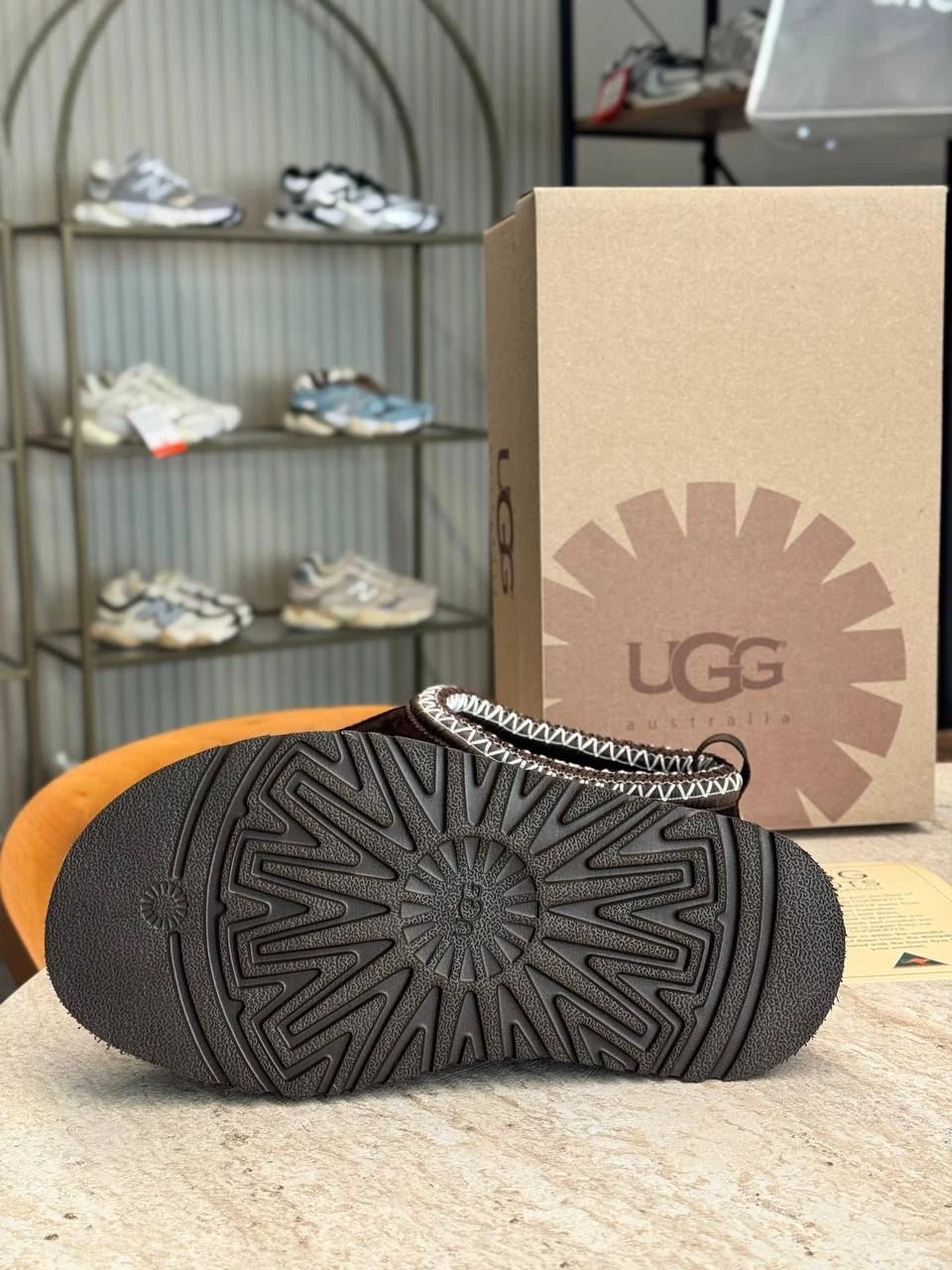 UGG TAZZ BROWN ( Dar Kalıp )