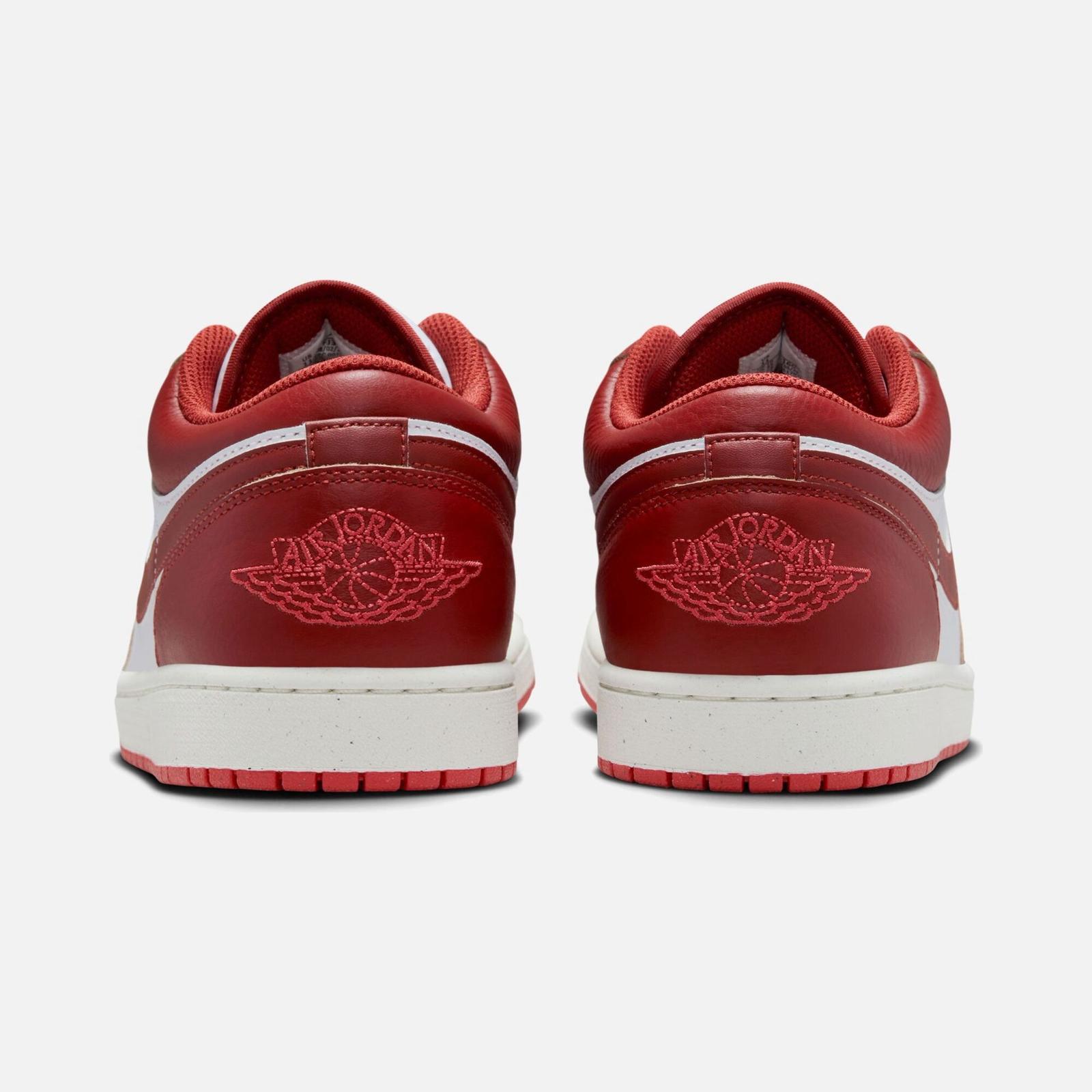 Nike Air Jordan 1 Low White Dune Red