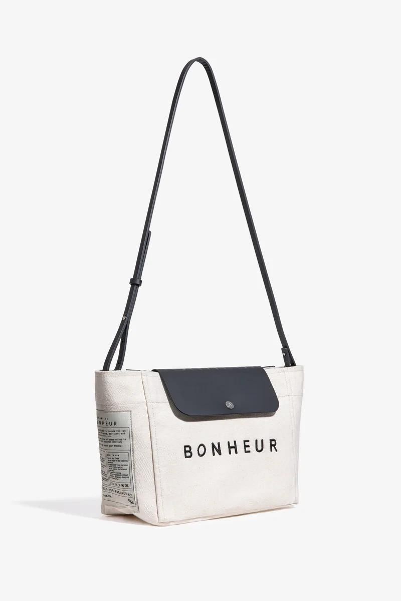 Bonheur Clutch+Bag White
