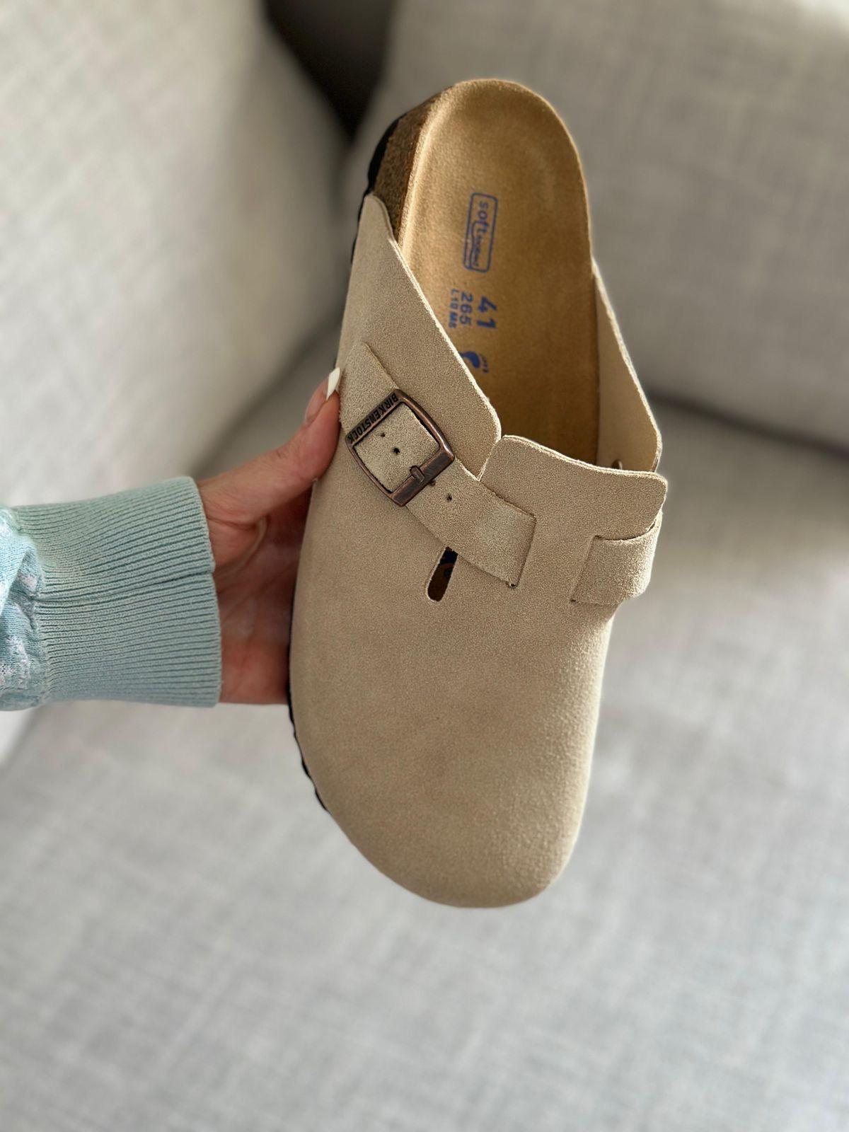 Birkenstock Boston Beige