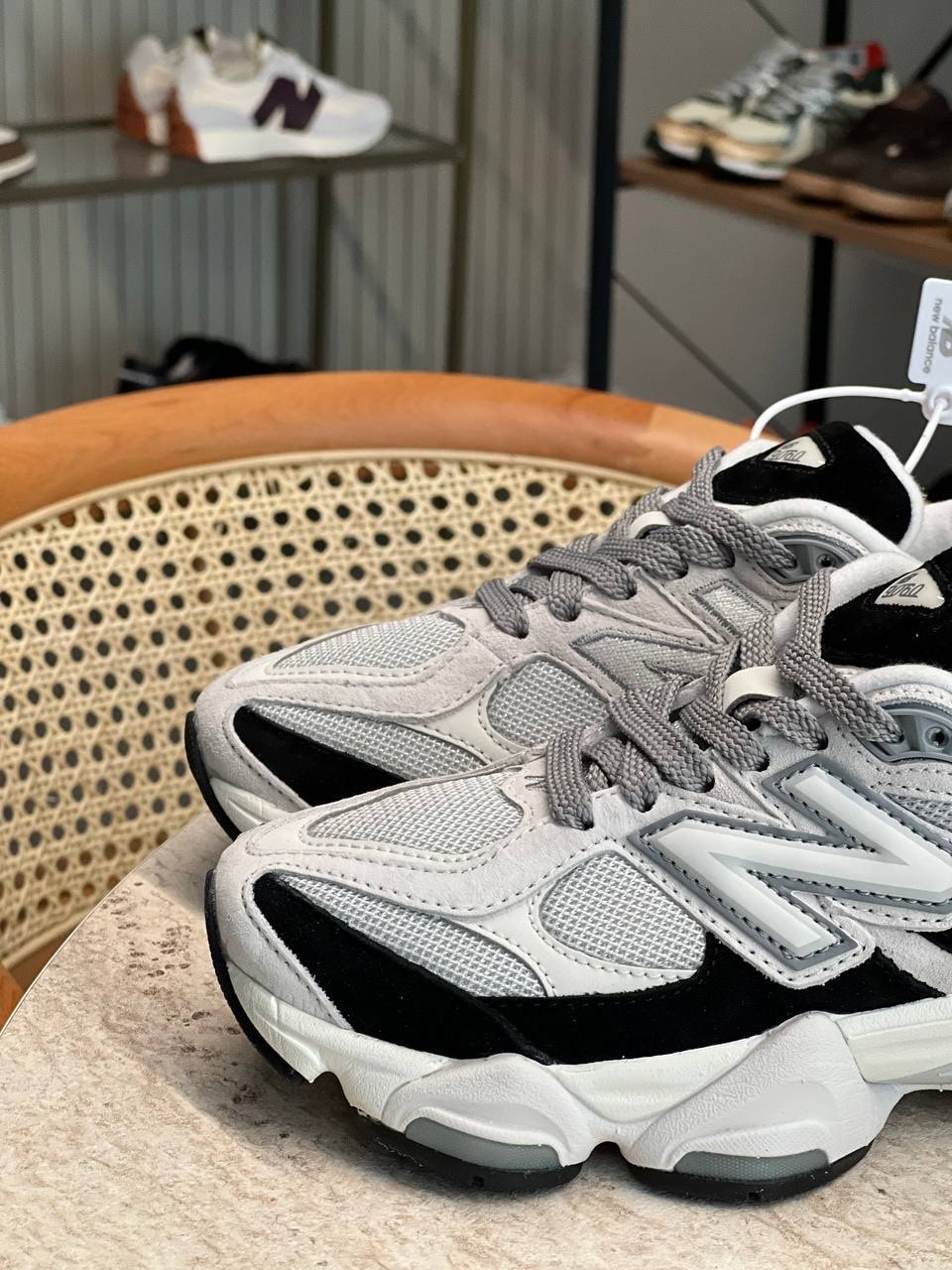 New balance  9060 Grey Jetblack ( Dar Kalıp ) 