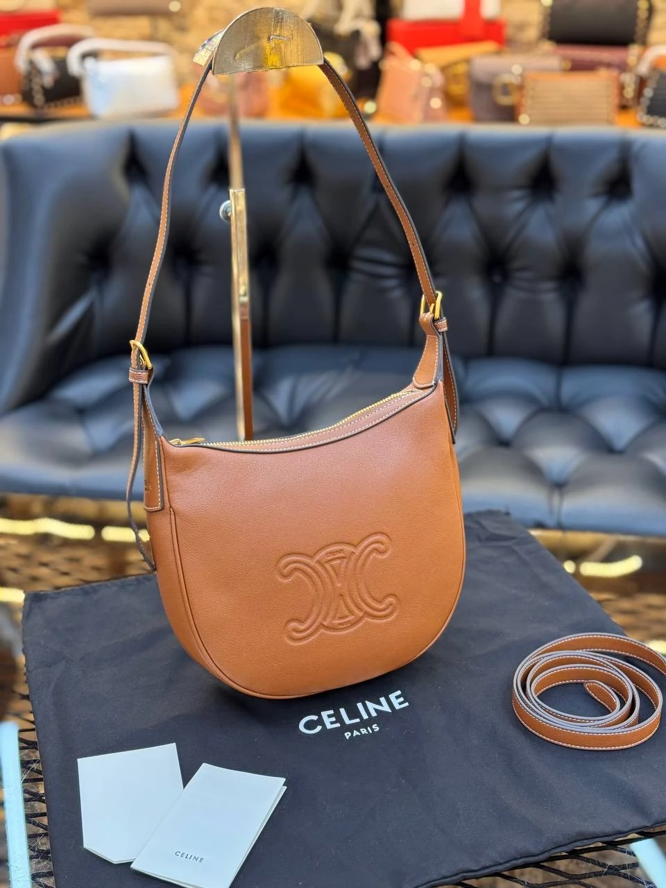 Celine Heloise Bag Taba ( Premium ) 