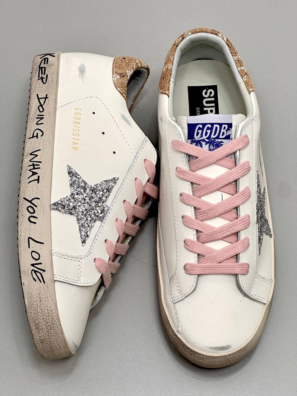 Golden Goose Women White Gold