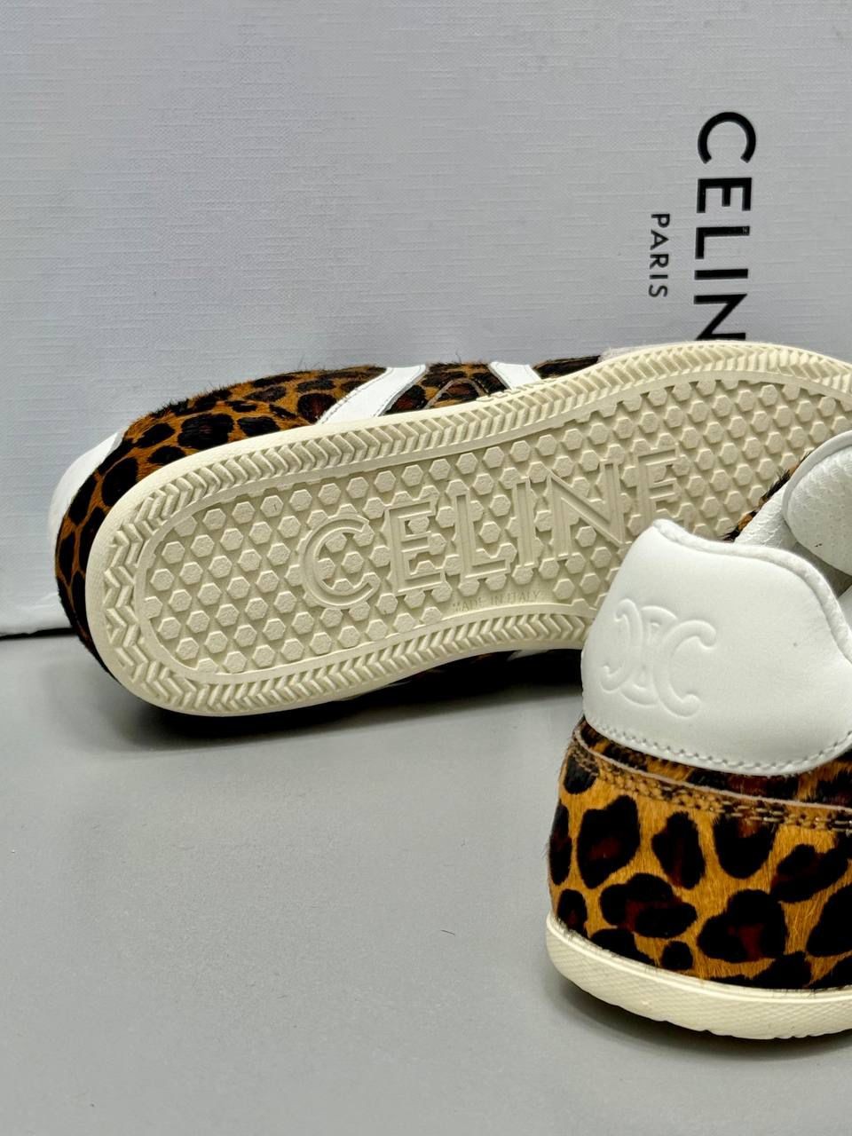 Celine Women Sneaker Leopar ( Premium )