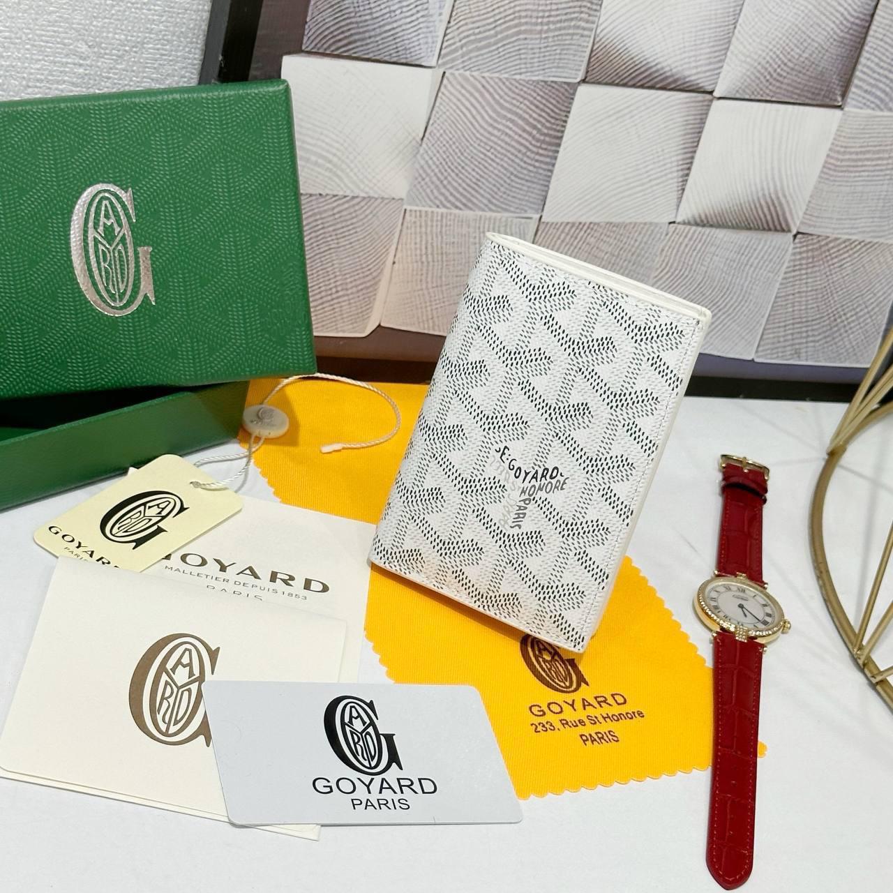 Goyard Cüzdan Beyaz