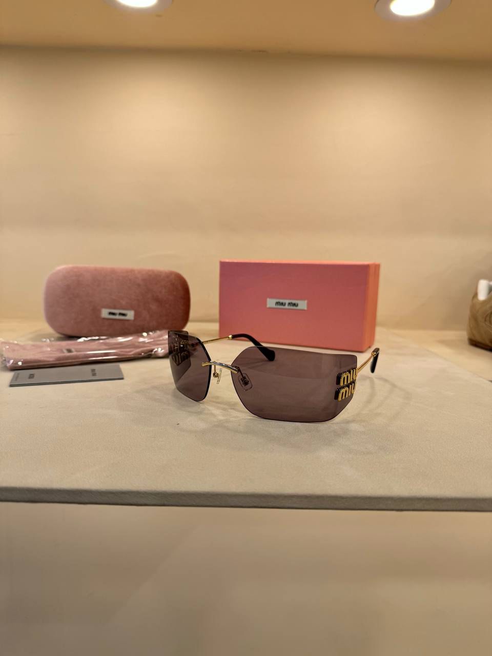 Miu Miu 2025 ( Original ) Full Set - Kahverengi