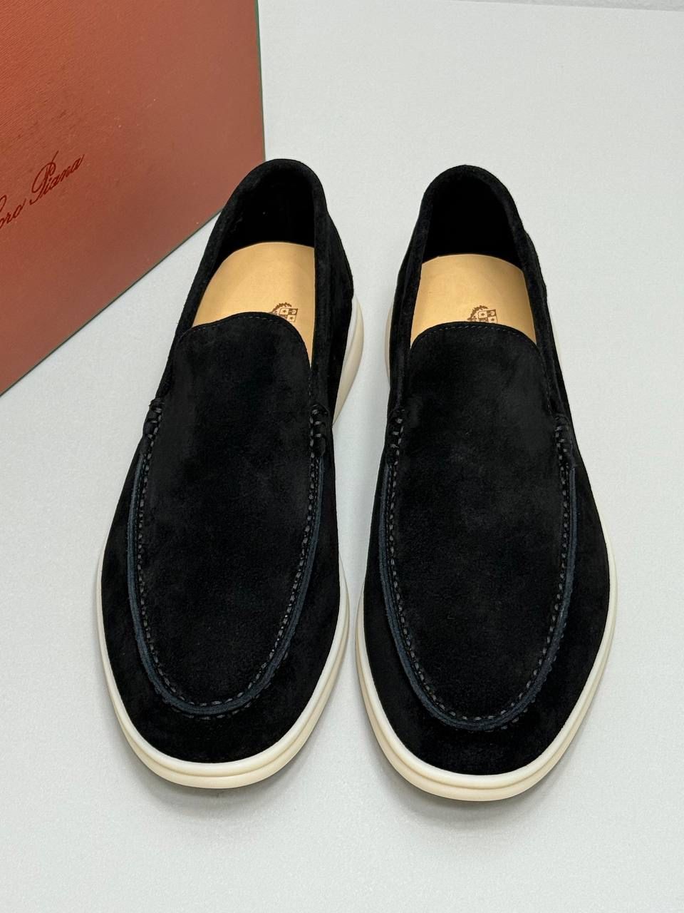 Loro Piana Men Süet  Black ( Premium )
