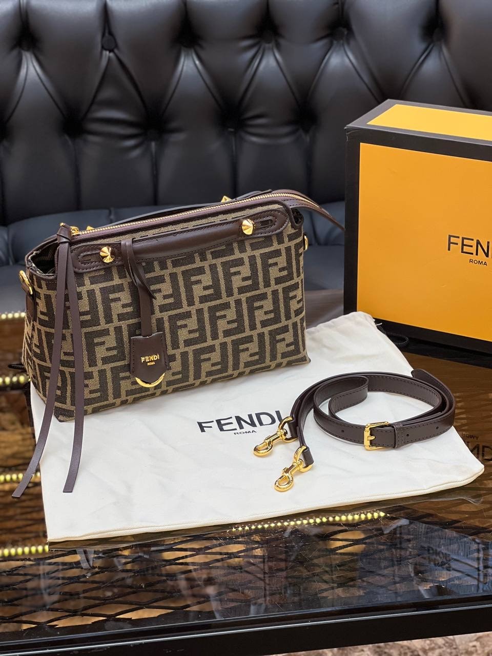 Fendi Bag Brown ( Premium ) 