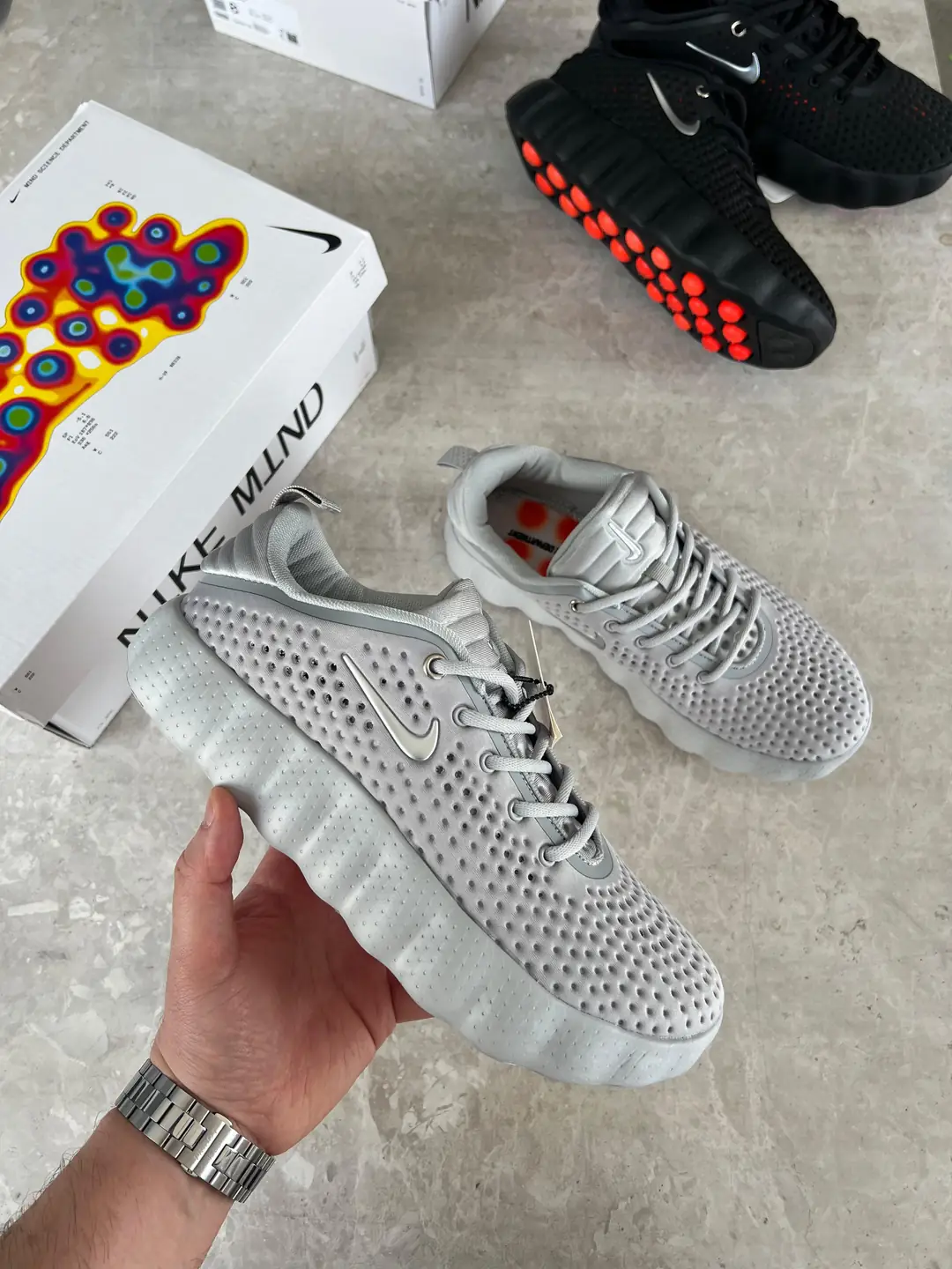Nike Mind 002 Light Smoke Grey