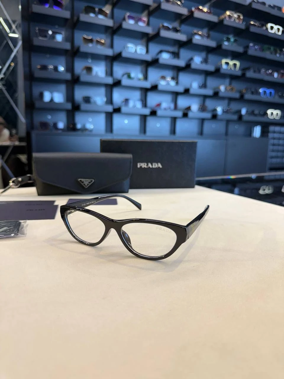 Prada Şeffaf New 25 ( Premium ) - Siyah